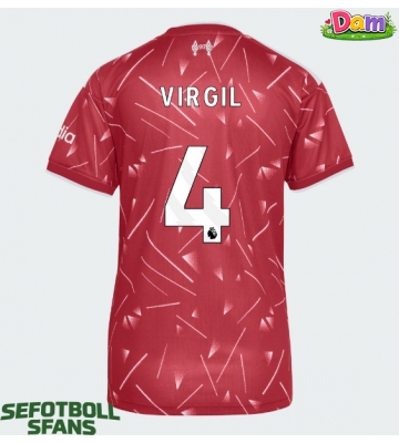 Liverpool Virgil van Dijk #4 Hemmatröja Kvinnor 2026-27 Kortärmad
